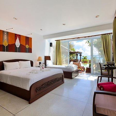 Emerald Sands - Beach Front 4 Bed Pool Villa 사무이 객실 사진