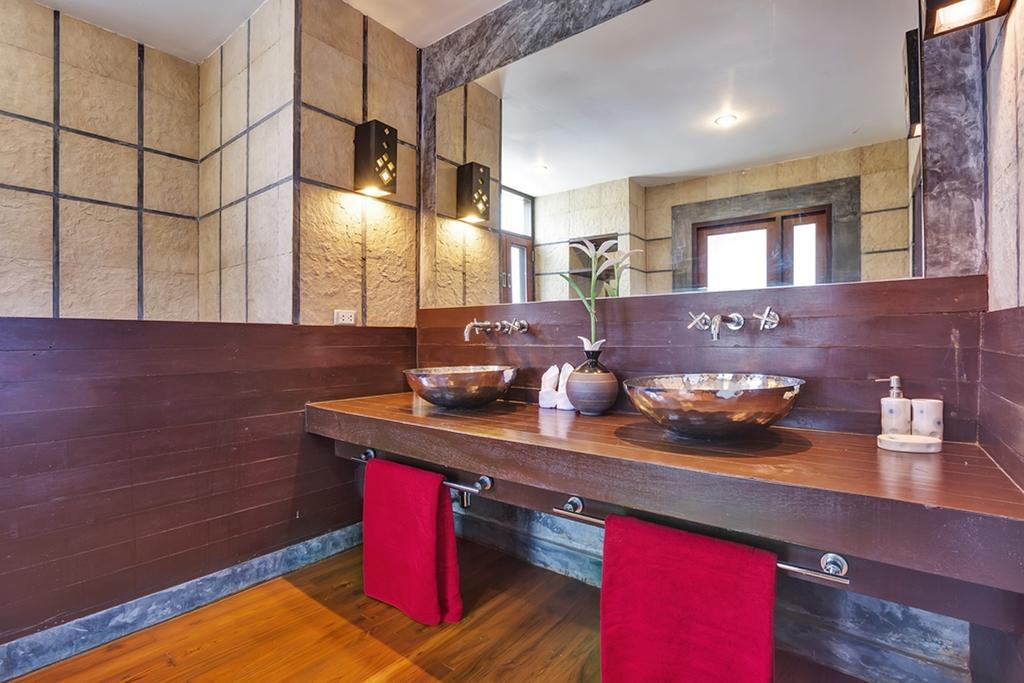 Emerald Sands - Beach Front 4 Bed Pool Villa 사무이 객실 사진