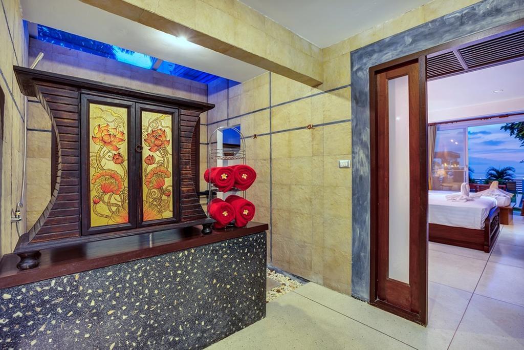 Emerald Sands - Beach Front 4 Bed Pool Villa 사무이 객실 사진