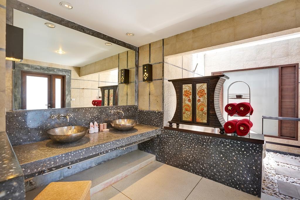 Emerald Sands - Beach Front 4 Bed Pool Villa 사무이 객실 사진