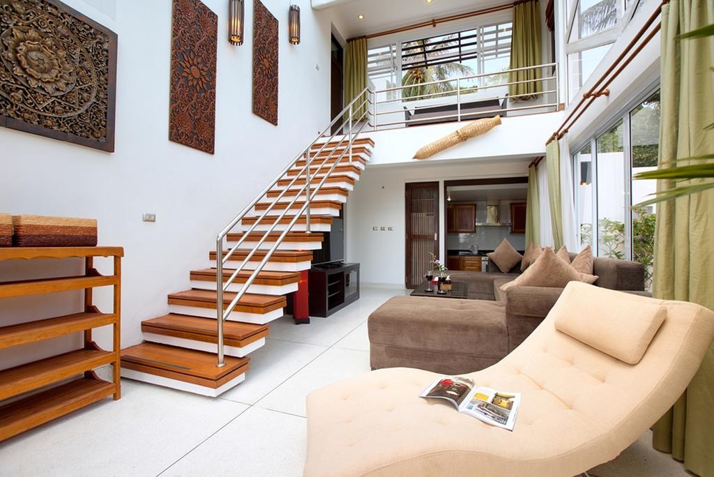 Emerald Sands - Beach Front 4 Bed Pool Villa 사무이 객실 사진