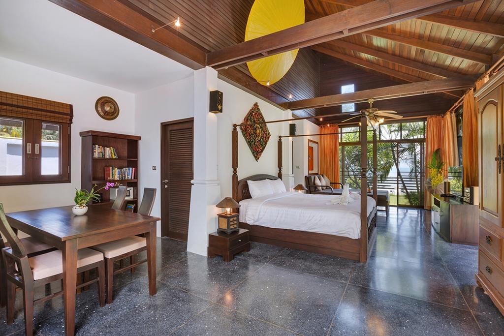Emerald Sands - Beach Front 4 Bed Pool Villa 사무이 객실 사진