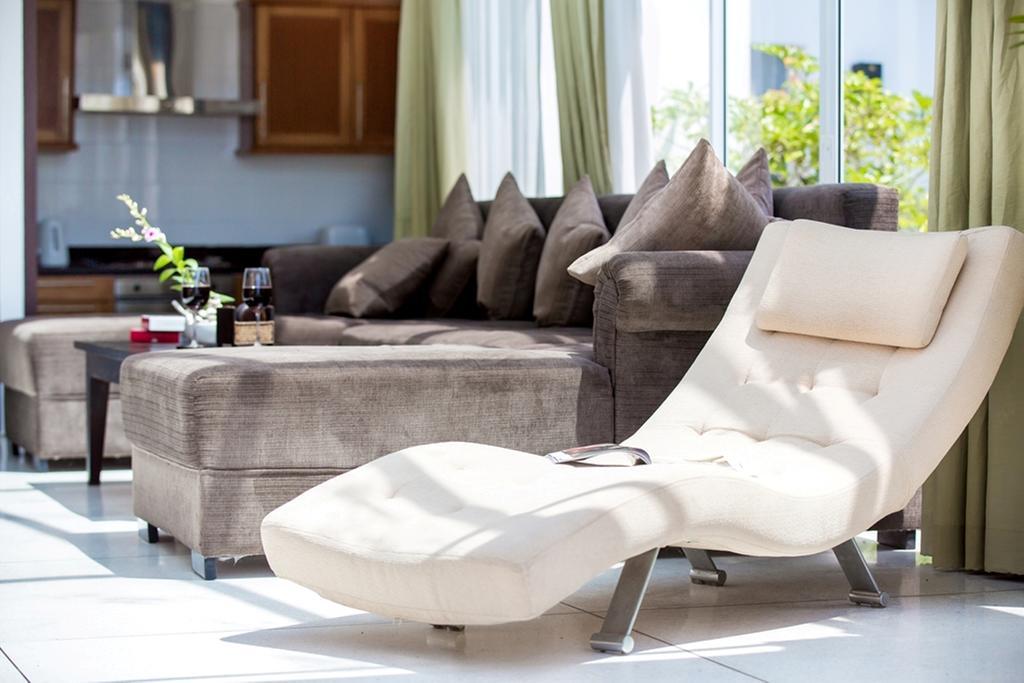 Emerald Sands - Beach Front 4 Bed Pool Villa 사무이 객실 사진