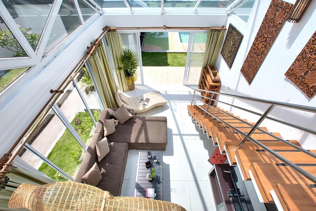 Emerald Sands - Beach Front 4 Bed Pool Villa 사무이 객실 사진