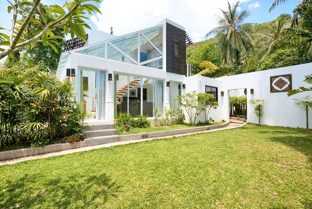 Emerald Sands - Beach Front 4 Bed Pool Villa 사무이 객실 사진