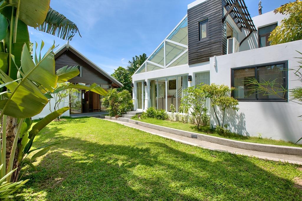 Emerald Sands - Beach Front 4 Bed Pool Villa 사무이 객실 사진