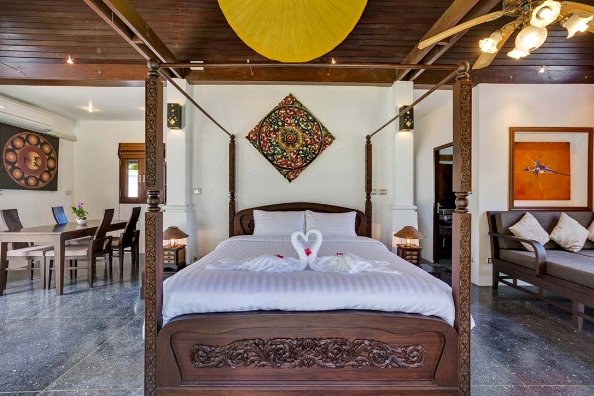 Emerald Sands - Beach Front 4 Bed Pool Villa 사무이 외부 사진
